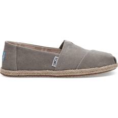 Donna - Grigio Scarpe basse Toms Drizzle Grey Washed Canvas - Female