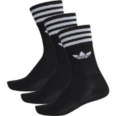 Adidas Originals Solid Crew Socks 3-pack - Black/White