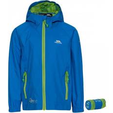 Kid's Qikpac Packaway Waterproof Jacket - Cobalt