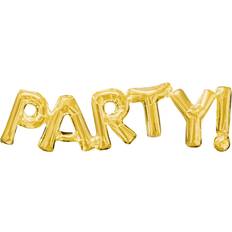 Amscan Foil Ballons SuperShape Phrase Party Gold