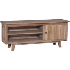 Teak Benches vidaXL 288295 TV Bench 100x40cm