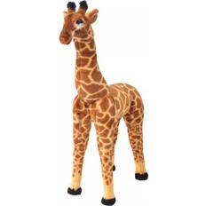 Tiere Fahrzeuge vidaXL Giraffe Teddy Bear 86cm