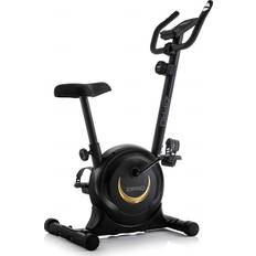 Zipro Cyclette magnetica One S Gold 8 livelli di resistenza per fitness e cardio nero giallo oro