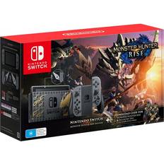 Nintendo Switch - Grey - 2021 - Monster Hunter: Rise Edition