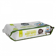 Baby Wipes with Organic Aloe 64-pack