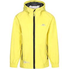 Jaune Imperméables Trespass Kid's Qikpac Packaway Waterproof Jacket - Yellow