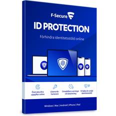 F-Secure Toimisto-ohjelmistot F-Secure Id Protection E-key 1 Vuosi 10 Laitetta