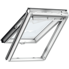 Low-E Glass Överkantshängda Velux GPL 2068 FK08 Aluminium Överkantshängt 3-glasfönster 66x140cm