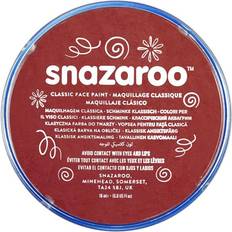 Rot Schminke Snazaroo Classic Face Paint Burgundy 18ml