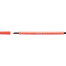 Rot Pinselstifte Stabilo Pen 68 Brush Light Red 1mm