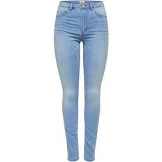 Only Onlroyal HW Skinny Fit Jeans - Mix Light Blue