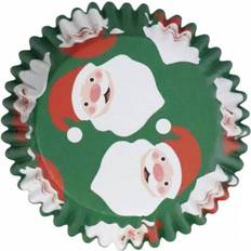 Green Muffin Cases PME Jultomte Tomte Jul Muffin Case 7 cm