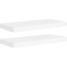 vidaXL 323875 Vägghylla 60cm 2st