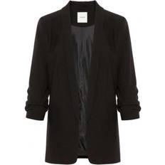 XS Blazer Pieces Blazer 3/4 da donna - Nero