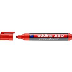 Edding 330 Permanent Marker 1-5mm Chisel Tip Red