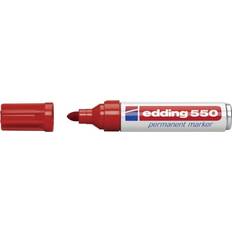 Edding 550 Permanent Marker 3-4mm Red