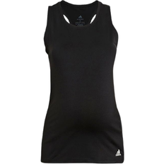 Pyöreä Äitiys- ja imetysvaatteet Adidas Sport Tank (Maternity) Black White, Female, Vaatteet, T-paita, Treeni, Musta