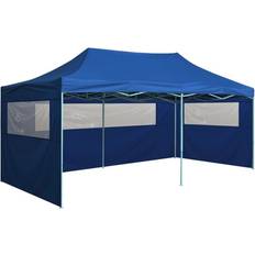 600.0 cm Pavilloner & Tilbehør vidaXL Collapsible Party Tent with 4 Side Walls 3x6 m