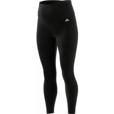 Tumble Dry Maternity & Nursing Wear adidas Essentials Cotton Maternity Leggings Black/White (GL1388)