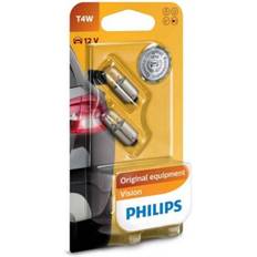 Philips Vision Incandescent Lamps 4W BA9S 2-pack