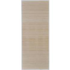 vidaXL Square Bamboo Beige 150x200cm