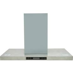 Cappa Sospesa Libera Cappe aspiranti vidaXL 50117 90cm, Grigio