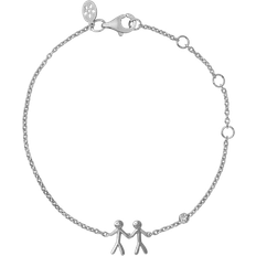 ByBiehl Together My Love Bracelet - Silver/Transparent