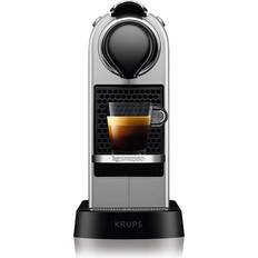 Krups Arrêt Automatique Machines à Capsules Krups Nespresso Citiz Argent YY4118FD 19 Bars Silver