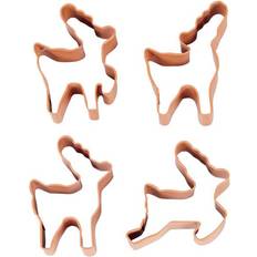 Brown Cookie Cutters Wilton Reindeer Cookie Cutter