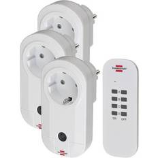 Brennenstuhl Set Enchufes Con Mando A Distancia 3 Pzas Comfort- Line