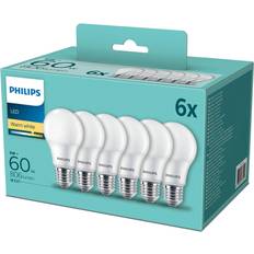 Philips 1012080 LED Lamps 8W E27 6-pack