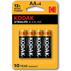 Kodak Pila Alcalina Xtralife Lr06 Aa Pack 4