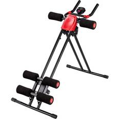 Rot Bauchtrainer tectake Abdominal Trainer