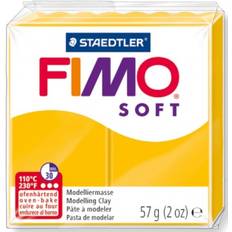 Jaune Pâtes Polymères Staedtler Fimo Soft Sunflower 57g