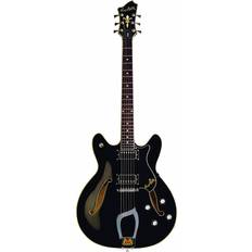 Hagström Elektrische Gitaren Hagström Viking Bass Black