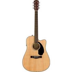 Acajou Guitares acoustiques Fender CD-60S Dreadnought WN BK