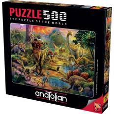 Landscape of Dinosaurs 500 Pieces