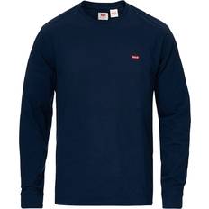 Levi's Blauw Tops Levi's LS Original HM Tee - Navy