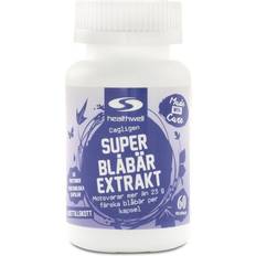 Blåbär extrakt Healthwell Super Blueberry Extract 60 st