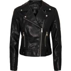 Femme Vestes Vero Moda Coated Jacket - Black