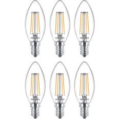 Philips 9.7cm LED Lamps 4.3W E14 6-pack