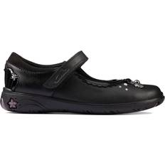 Clarks Kid's Sea Shimmer - Black Leather