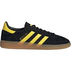 Laced - Men Handball Shoes Adidas Handball Spezial M - Core Black/Yellow/Gold Metallic