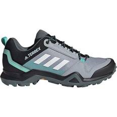 Vrouw - Zilver Wandelschoenen Adidas Terrex AX3 Hiking Schoenen - Halo Silver/Crystal White/Acid Mint