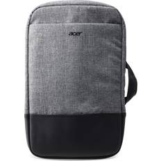 Slim 14" Backpack - Black/Grey
