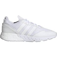 Adidas ZX 1K Boost Triple White Sneakers - Men's