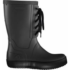 Damen - Schnürung Gummistiefel Viking Retro Logg - Black