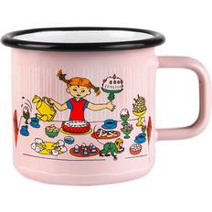 Emalj muggar Muurla Pippi's Birthday Party Mugg 37cl