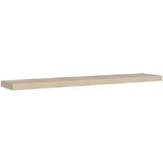 Black Wall Shelves vidaXL 323820 Wall Shelf 120cm