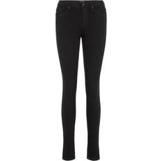 Vero Moda Vmtanya Normal Waist Slim Fit Jeans - Black